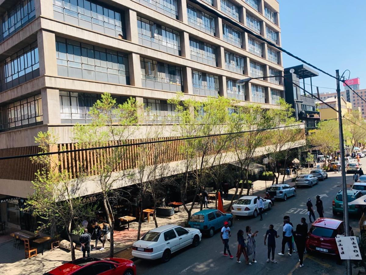Stunning Maboneng Precinct Studio Apartment At 12 Decades Building Johannesburg Exterior foto